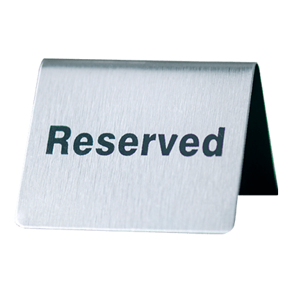 reserved spot 2
